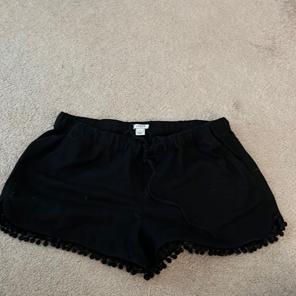 J crew linen Pom shorts medium